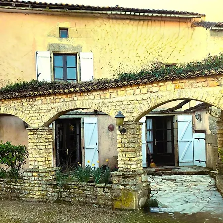 Grande Maison En Pierre 12 Pers 6 5 Sdb Piscine * Exoudun